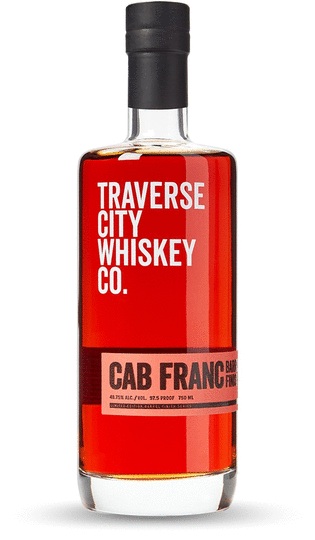 Traverse City Whiskey Co Cab Franc Barrel Finish Straight Rye Whiskey