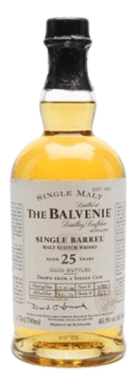 The Balvenie Single Barrel 25 Year Old Malt Scotch Whisky Wooden Box
