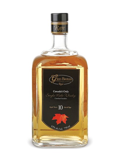 Glen Breton Rare 10 Year Old Single Malt Canadian Whisky