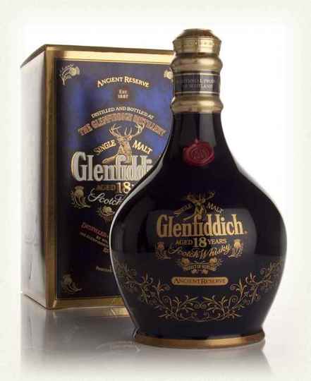 Glenfiddich Spode Decanter Ancient Reserve 18 Year Old Single Malt Scotch Whisky