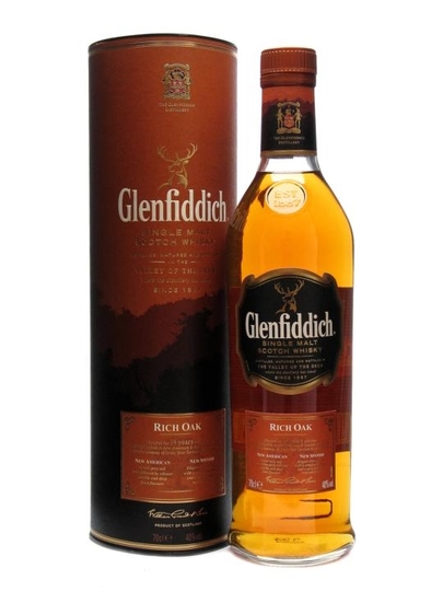 Glenfiddich Rich Oak 14 Year Old Single Malt Scotch Whisky
