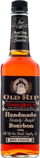 Old Rip Van Winkle Old Rip 12 Years Old Black Label Handmade Bourbon
