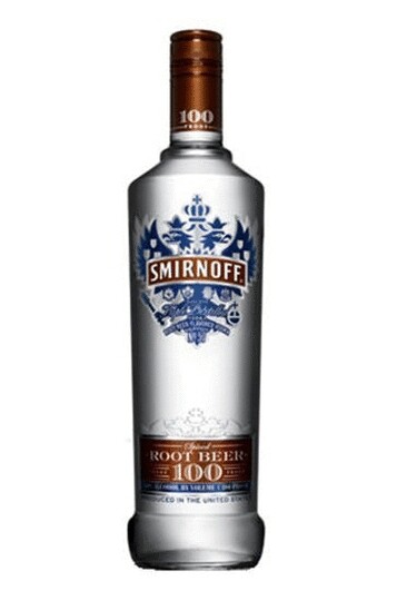 Smirnoff Spiced Root Beer 100 Proof Vodka