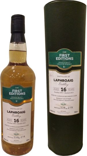 The First Editions Laphroaig 16 Year Old Single Malt Scotch Whisky
