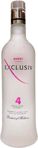 Exclusiv 4 Raspberry Flavored Vodka
