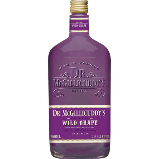 Dr Mcgillicuddys Intense Wild Grape Schnapps