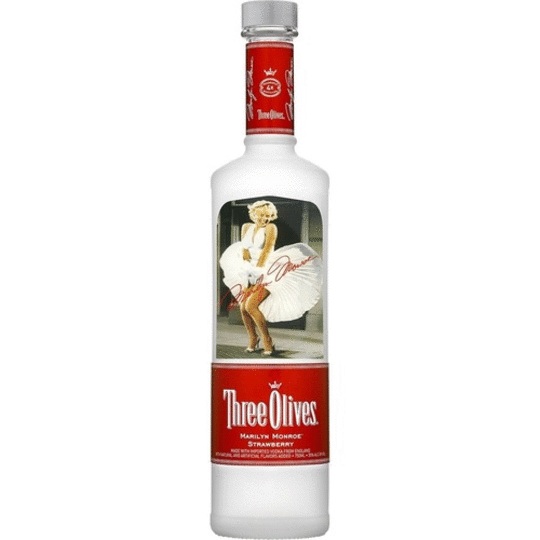 Three Olives Marilyn Monroe Strawberry Vodka