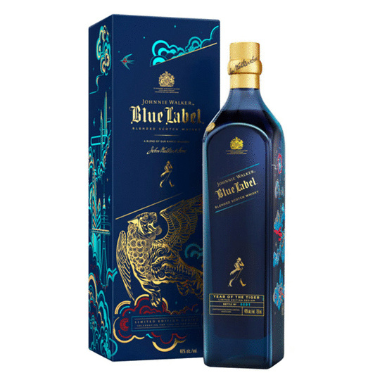 Johnnie Walker Blue Label Limited Edition Year Of The Tiger Blended Scotch Whisky