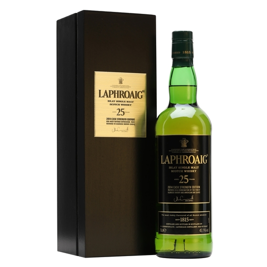 Laphroaig 25 Year Old Cask Strength Single Malt Scotch Whisky