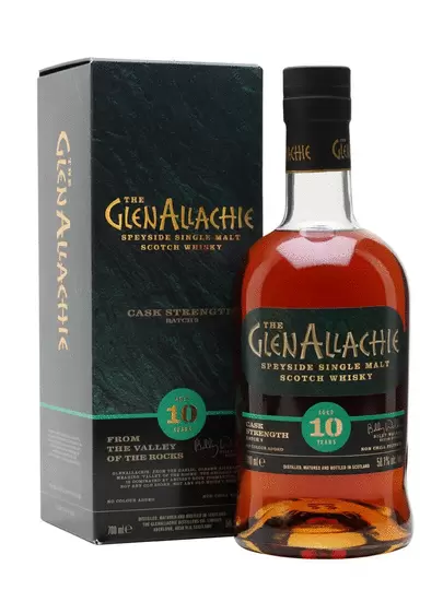 Glenallachie 10 Year Old Cask Strength Single Malt Scotch Whisky