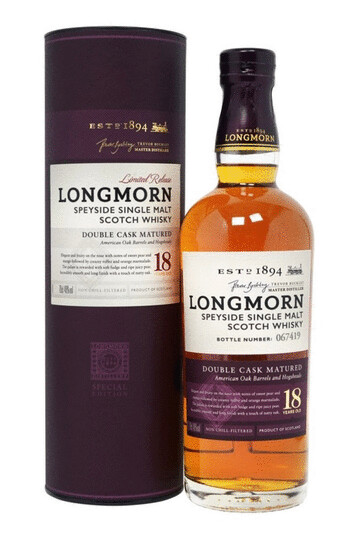 The First Editions Longmorn 18 Year Old Single Malt Scotch Whisky