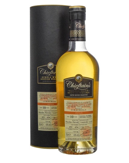 Chieftains Strathisla 10 Year Old Single Malt Scotch Whisky