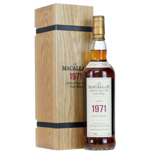 The Macallan Fine Rare 1971 Vintage Single Malt Scotch Whisky