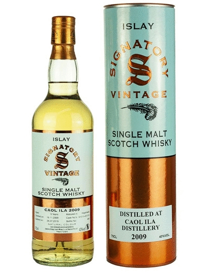Signatory Vintage Caol Ila 9 Year Old Single Malt Scotch Whisky