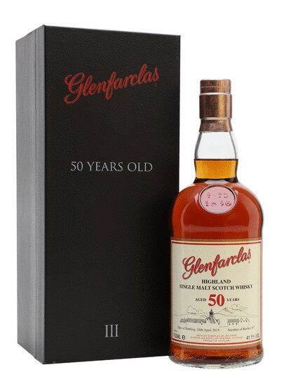 Glenfarclas 50 Year Old Single Malt Scotch Whisky