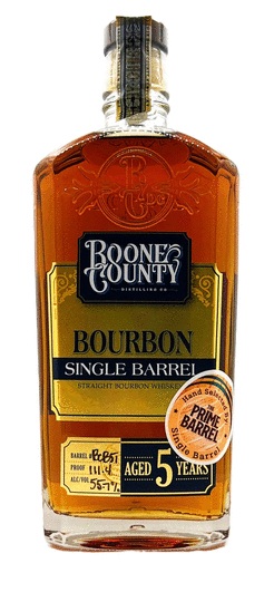 Boone County Distilling Co 5 Year Old Single Barrel Straight Bourbon Whiskey