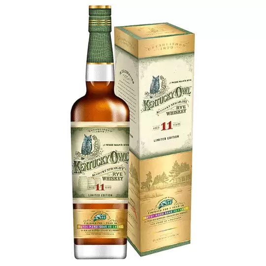 Kentucky Owl Mardi Gras XO Cask Limited Edition 11 Year Old Straight Rye Whiskey