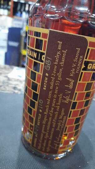 Copper Cane Spirits Gryphon & Grain 5 Year Old Bourbon Whiskey