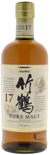 Nikka Taketsuru Pure Malt 17 Year Old Blended Malt Whisky No Box