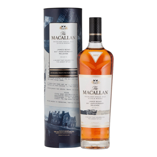 The Macallan James Bond 60th Anniversary Decade Vi Single Malt Scotch Whisky