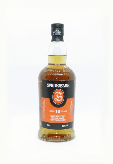 Springbank 10 Year Old Single Malt Scotch Whisky No Box