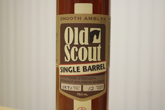 Smooth Ambler Old Scout Single Barrel 12 Year Old Straight Bourbon Whiskey