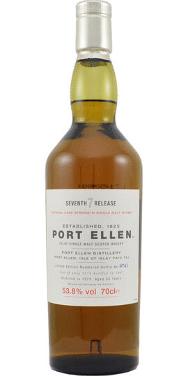 Port Ellen 7th Release 28 Year Old Single Malt Scotch Whisky
