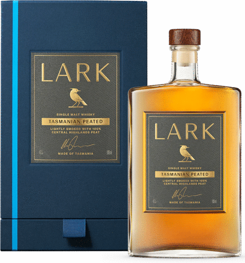 Lark Peated Cask Finish Single Malt Whisky