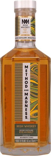 Method Madness Micro Distilled Rye And Malt Irish Whiskey