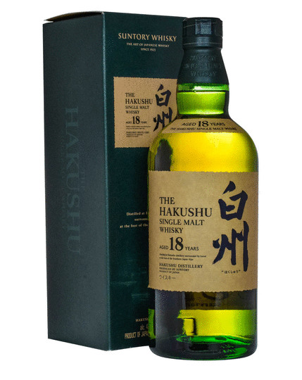 Suntory The Hakushu 18 Year Old Single Malt Whisky Old Style Box
