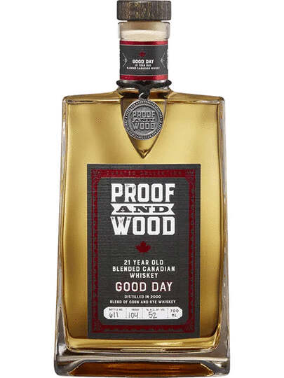 Proof Wood Ventures Good Day 21 Year Old Blended Canadian Whisky