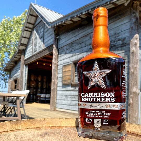 Garrison Brothers Guadalupe Port Cask Finish Texas Straight Bourbon Whiskey