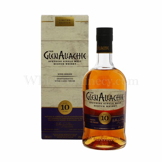 Glenallachie Grattamacco Wine Cask Finish 10 Year Old Single Malt Scotch Whisky