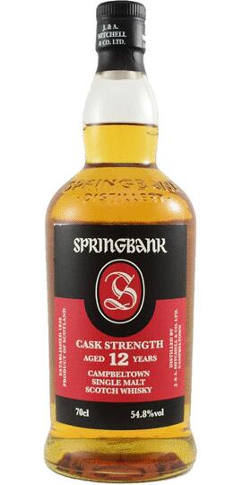 Springbank 12 Year Old Cask Strength Single Malt Scotch Whisky