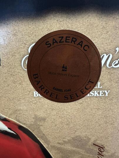 Blantons Main Street Liquor Select Original Single Barrel Bourbon