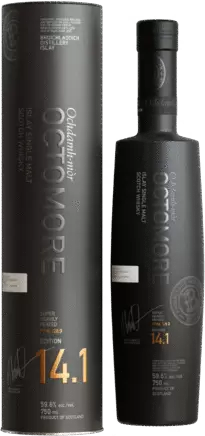 Bruichladdich Octomore Edition 141 Super Heavily Peated Islay Single Malt Scotch Whisky