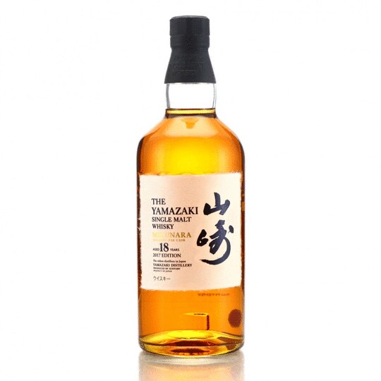Suntory The Yamazaki Mizunara Japanese Oak Cask 18 Year Old Single Malt Whisky No Box