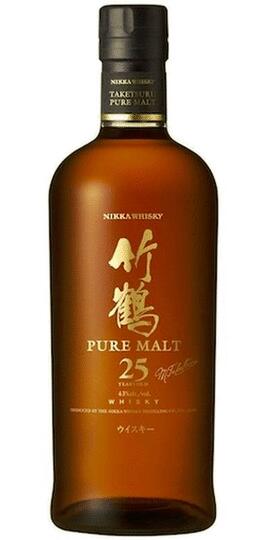 Nikka Taketsuru Pure Malt 25 Year Old Blended Malt Whisky No Box