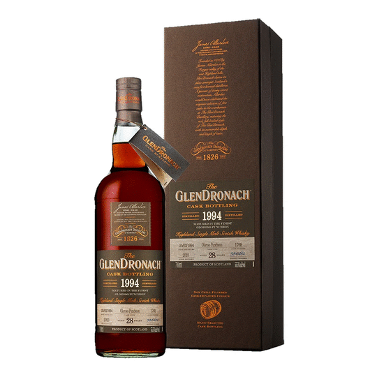 The Glendronach Oloroso Sherry Puncheon Single Cask 28 Year Old Single Malt Scotch Whisky