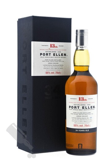 Port Ellen 13th Release 34 Year Old Single Malt Scotch Whisky