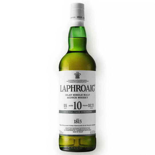 Laphroaig 10 Year Old Cask Strength Single Malt Scotch Whisky