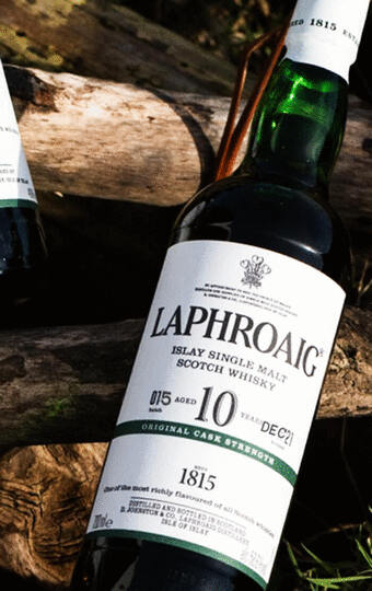 Laphroaig 10 Year Old Cask Strength Single Malt Scotch Whisky