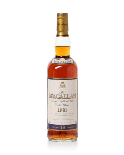 The Macallan 18 Year Old Sherry Oak Single Malt Scotch Whisky No Box