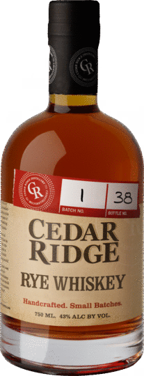 Cedar Ridge Distillery Straight Rye Whiskey