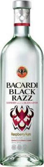 Bacardi Black Razz Raspberry Rum