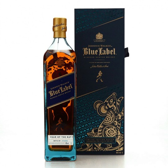 Johnnie Walker Blue Label Limited Edition Year Of The Rat Blended Scotch Whisky