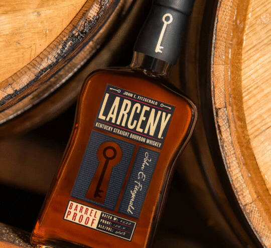 John E Fitzgerald Larceny Barrel Proof Straight Bourbon