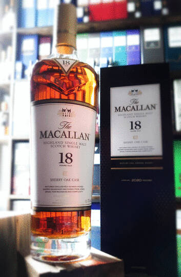 The Macallan 18 Year Old Sherry Oak Single Malt Scotch Whisky