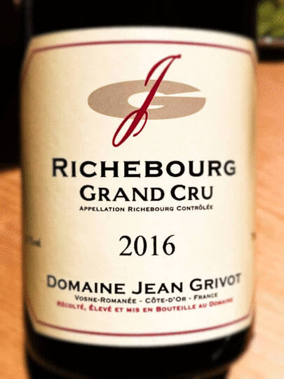 Domaine Jean Grivot Les Beaux Monts Vosne Romanee Premier Cru