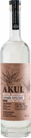 Akul Espadin Tepeztate Mezcal Joven Artesanal